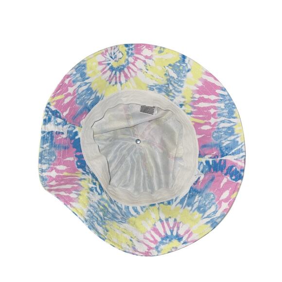 Vans Far Out Tie Dye Bucket Hat Multicolor Size Medium Unisex Skater PacSun Y2K - Picture 3 of 4